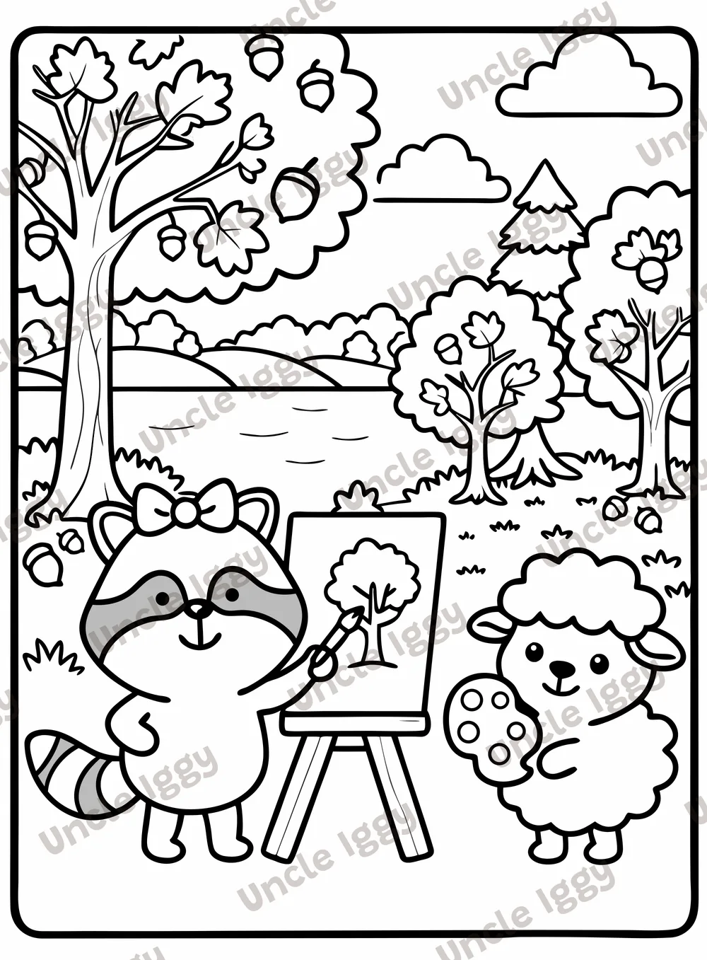 Sample page 4 from Otoño en Rascal Woods